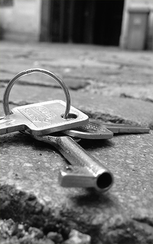 Ist der Schlüssel erts verloren ist die Panik nicht weit Schluessel verloren in Barmen