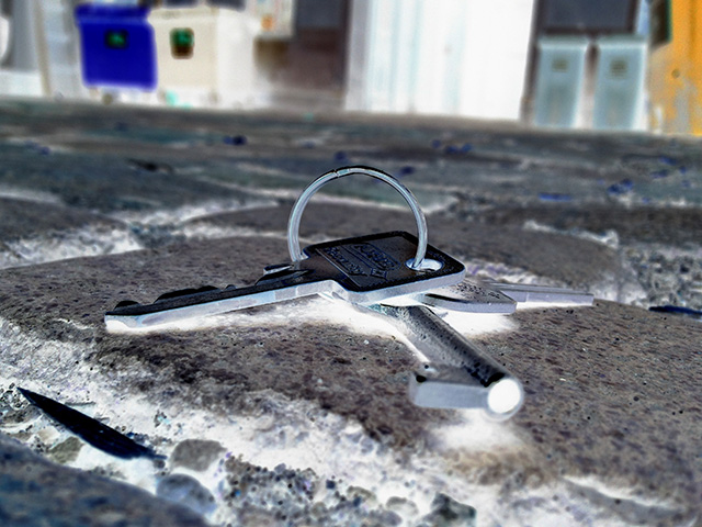 Ist der Schlüssel erst verloren ist die Panik nicht weit Schluessel verloren in Ostersbaum